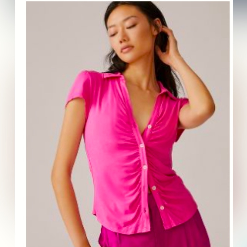 Anthropology Sanctuary Dream Button Down